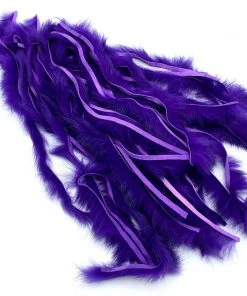 Hareline Cross Cut Rabbit Hide Strips Fly Tying Materials