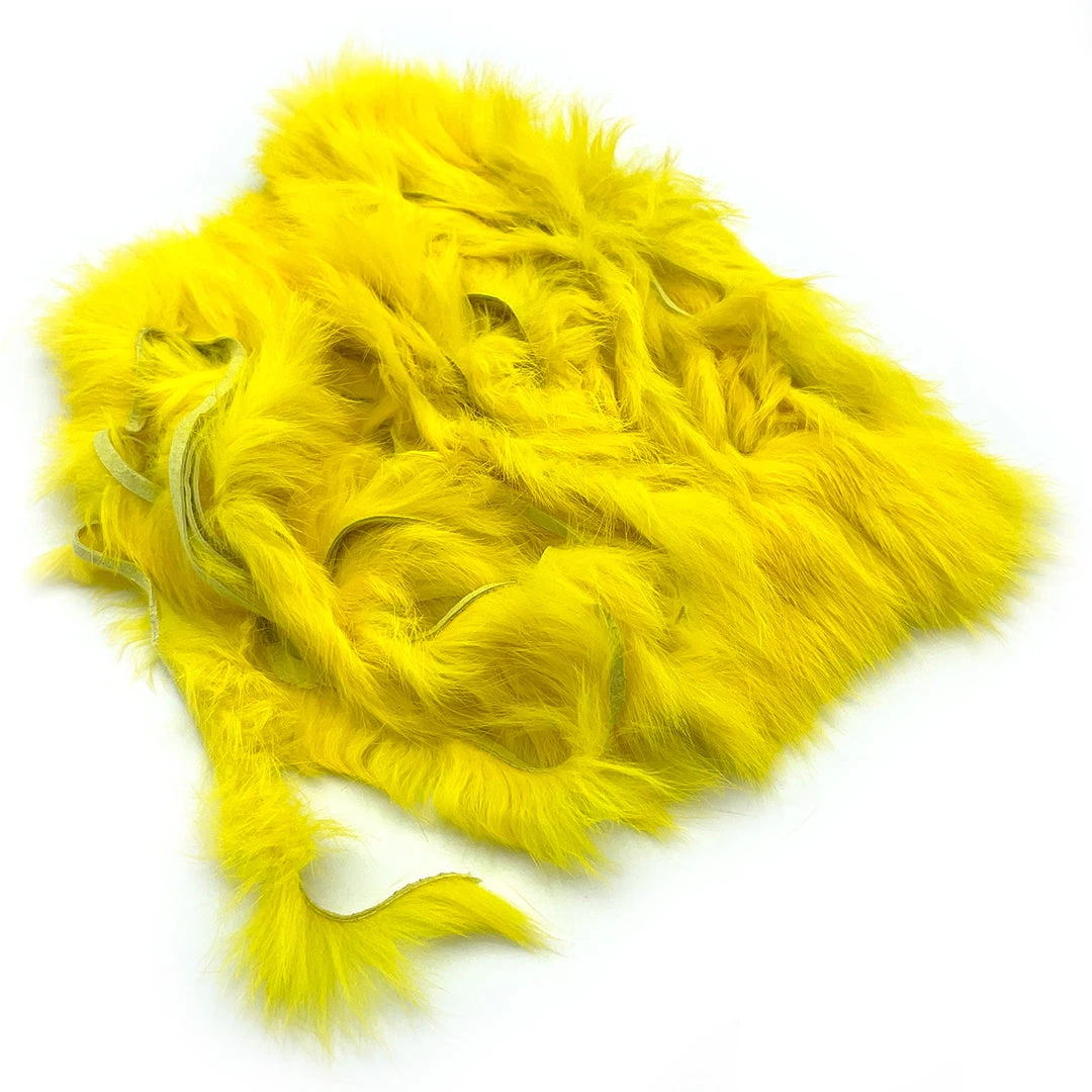 Hareline Cross Cut Rabbit Hide Strips Fly Tying Materials