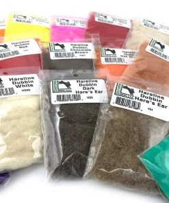 Hareline Fly Tying Materials Rabbit Dubbing