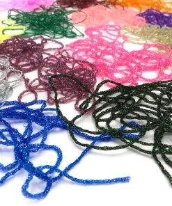 Hareline Dyed Pearl Diamond Braid Fly Tying Materials