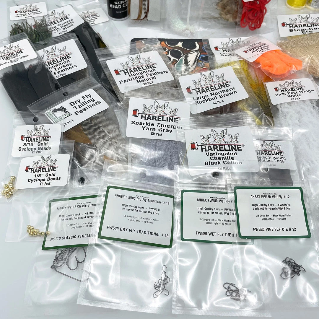 Fly Tying Materials Hareline Fly Tying Material Kit