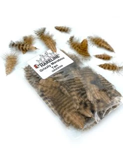 Hareline Natural Grizzly Mini Marabou