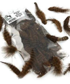 Hareline Fly Tying Materials Grizzly Soft Hackle