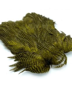 Hareline Grizzly Soft Hackle Marabou Patch