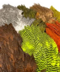 Hareline Grizzly Soft Hackle Marabou Patch