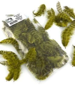 Hareline Fly Tying Materials Grizzly Soft Hackle
