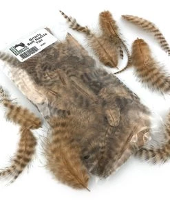 Hareline Fly Tying Materials Grizzly Soft Hackle