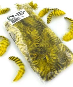 Hareline Fly Tying Materials Grizzly Soft Hackle