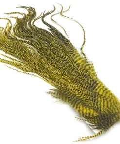 Hareline Half Grizzly Saddle