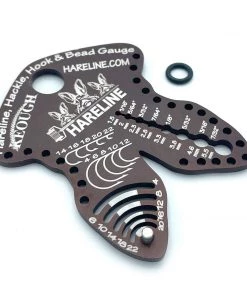 Tools Hareline Hackle, Hook, & Bead Gauge
