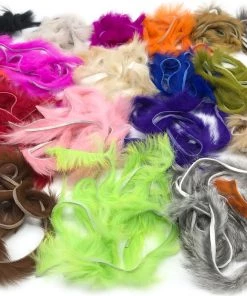Hareline Micro Rabbit Strips Fly Tying Materials