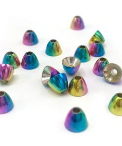 Hareline Rainbow Brass Coneheads