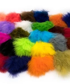 Hareline Strung Marabou Blood Quills Fly Tying Materials