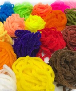 Hareline Fly Tying Materials Trilobal Antron Chenille