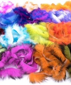 Hareline Fly Tying Materials Two-Toned Crosscut Rabbit Strips