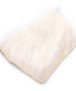 Hareline Fly Tying Materials White Calf Body Hair