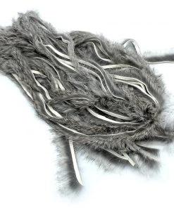 Hareline Zonker Cut Rabbit Hide Strips Fly Tying Materials