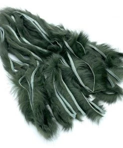 Hareline Zonker Cut Rabbit Hide Strips Fly Tying Materials
