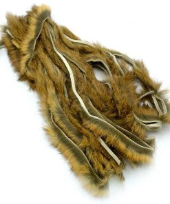 Hareline Zonker Cut Rabbit Hide Strips Fly Tying Materials