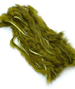 Hareline Zonker Cut Rabbit Hide Strips Fly Tying Materials
