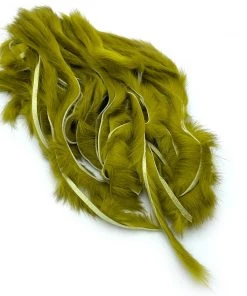Hareline Zonker Cut Rabbit Hide Strips Fly Tying Materials