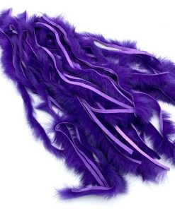 Hareline Zonker Cut Rabbit Hide Strips Fly Tying Materials