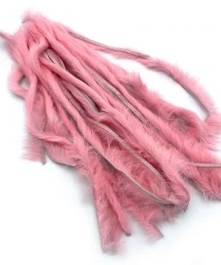 Hareline Zonker Cut Rabbit Hide Strips Fly Tying Materials