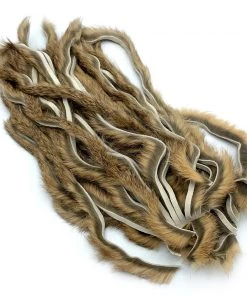 Hareline Zonker Cut Rabbit Hide Strips Fly Tying Materials