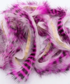 Hareline Magnum Tiger Barred Rabbit Strips