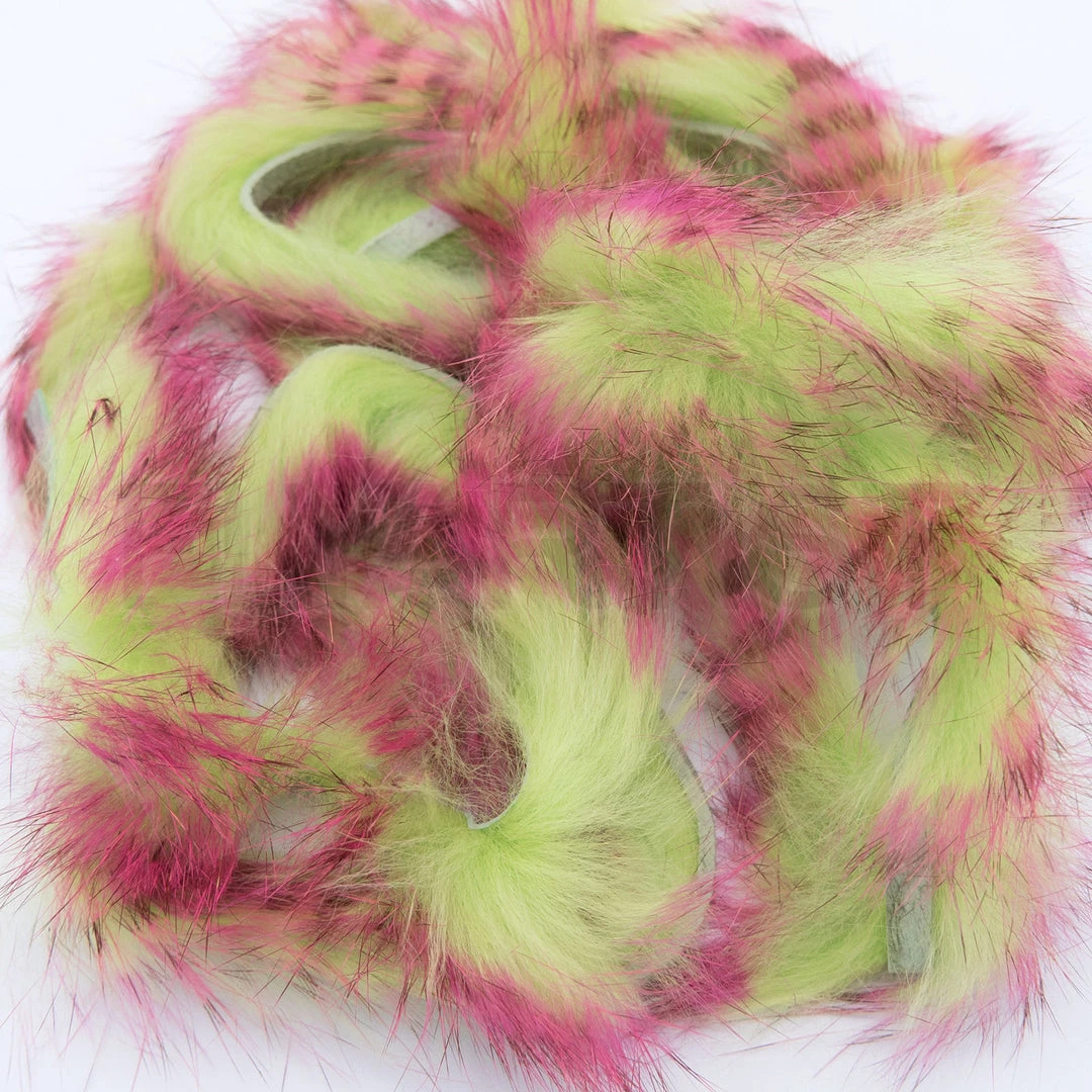 Hareline Magnum Tiger Barred Rabbit Strips