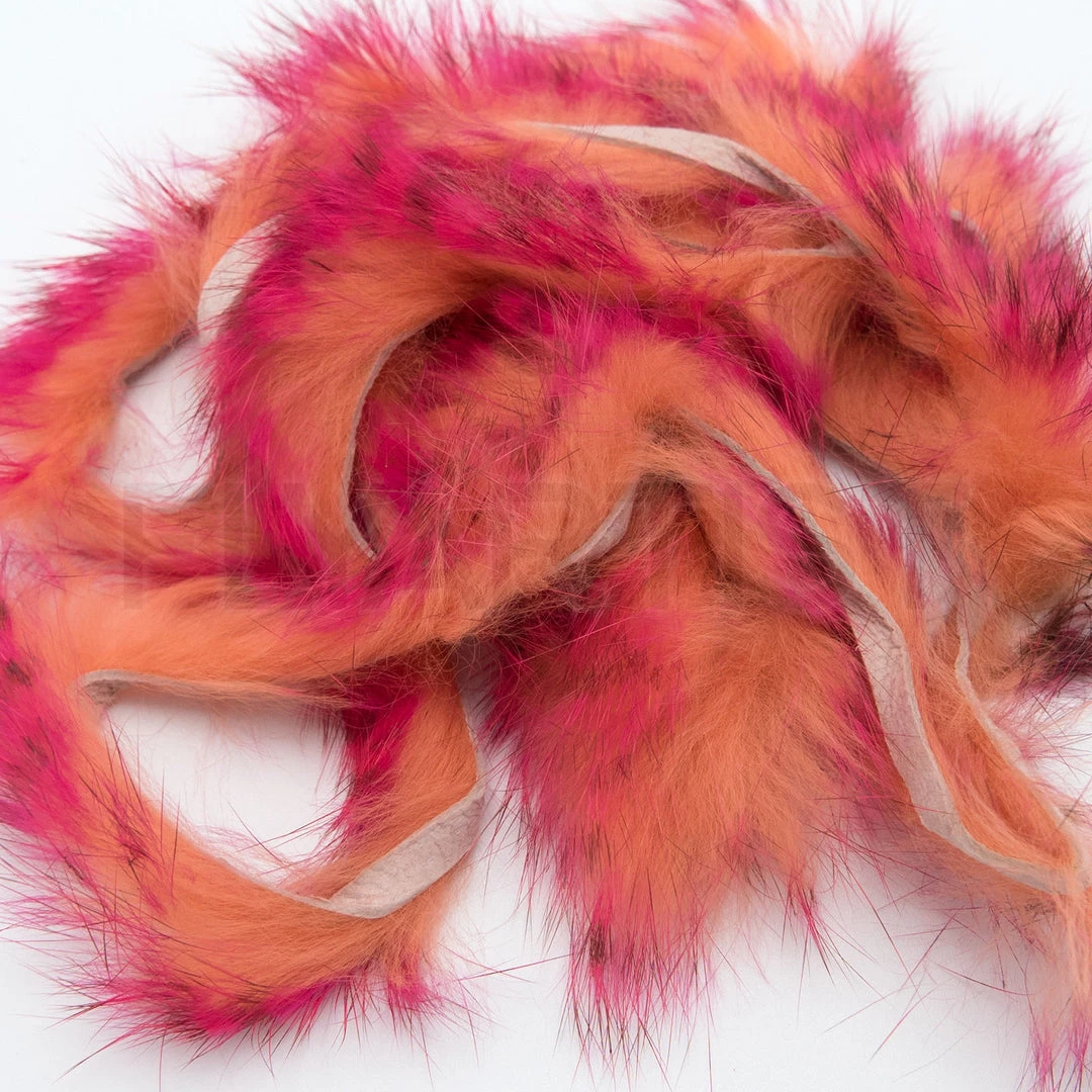 Hareline Magnum Tiger Barred Rabbit Strips