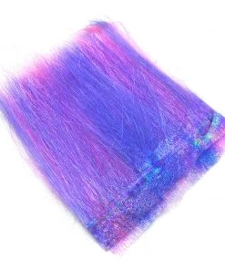 Hareline Fly Tying Materials Ice Dub Minnow Back Shimmer Fringe