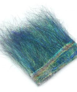 Hareline Fly Tying Materials Ice Dub Minnow Back Shimmer Fringe