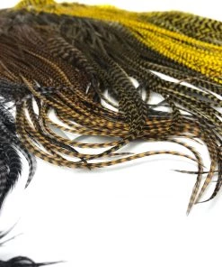 Fly Tying Materials Keough Grizzly Half Saddle