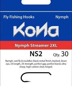 Kona NS2 Nymph Streamer 2XL Hook