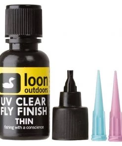Loon Outdoors Loon UV Clear Fly Finish Thin Fly Tying Materials