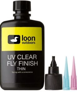 Loon Outdoors Loon UV Clear Fly Finish Thin Fly Tying Materials