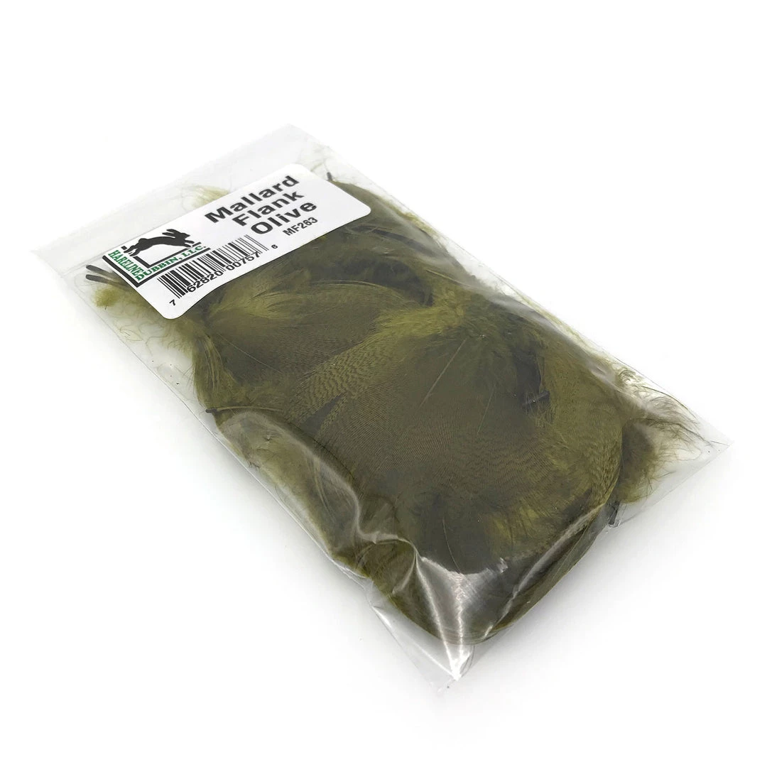 Hareline Fly Tying Materials Mallard Flank Feathers