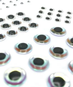 Hareline Fly Tying Materials Mirage Dome Lure Eyes