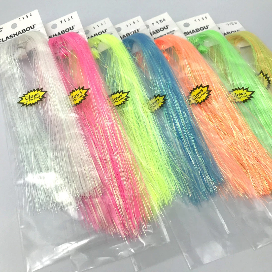 Hedron Pearl-A-Glow Flashabou Fly Tying Materials