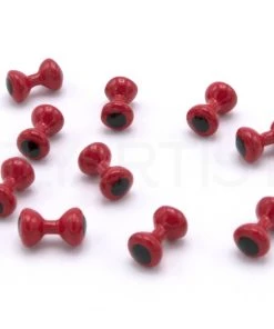 Hareline Painted Lead Dumbbell Eyes Fly Tying Materials