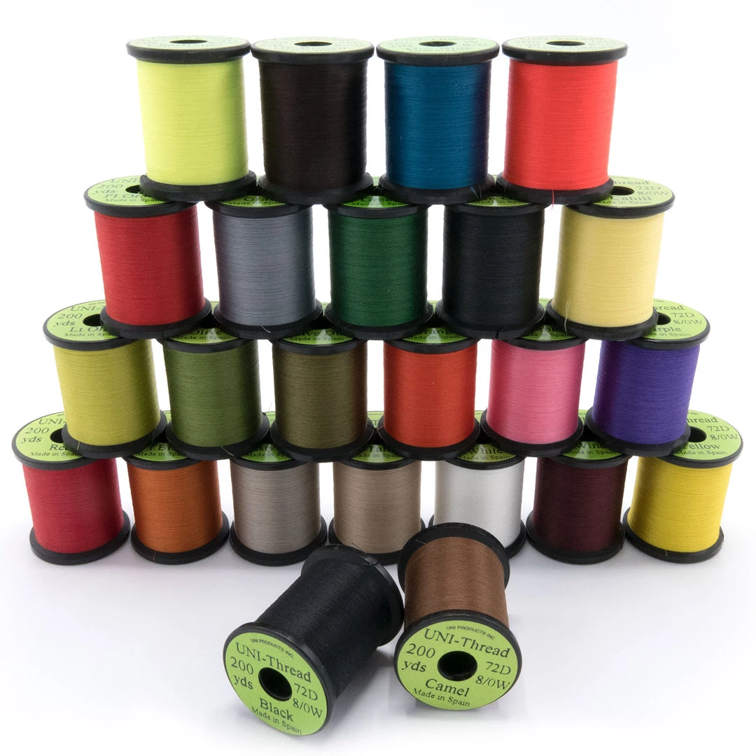 UNI-Products Fly Tying Materials UNI-Thread 8/0 Waxed