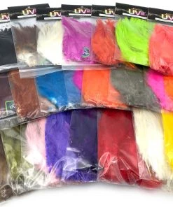 Fly Tying Materials Spirit River UV2 Strung Saddle Hackle