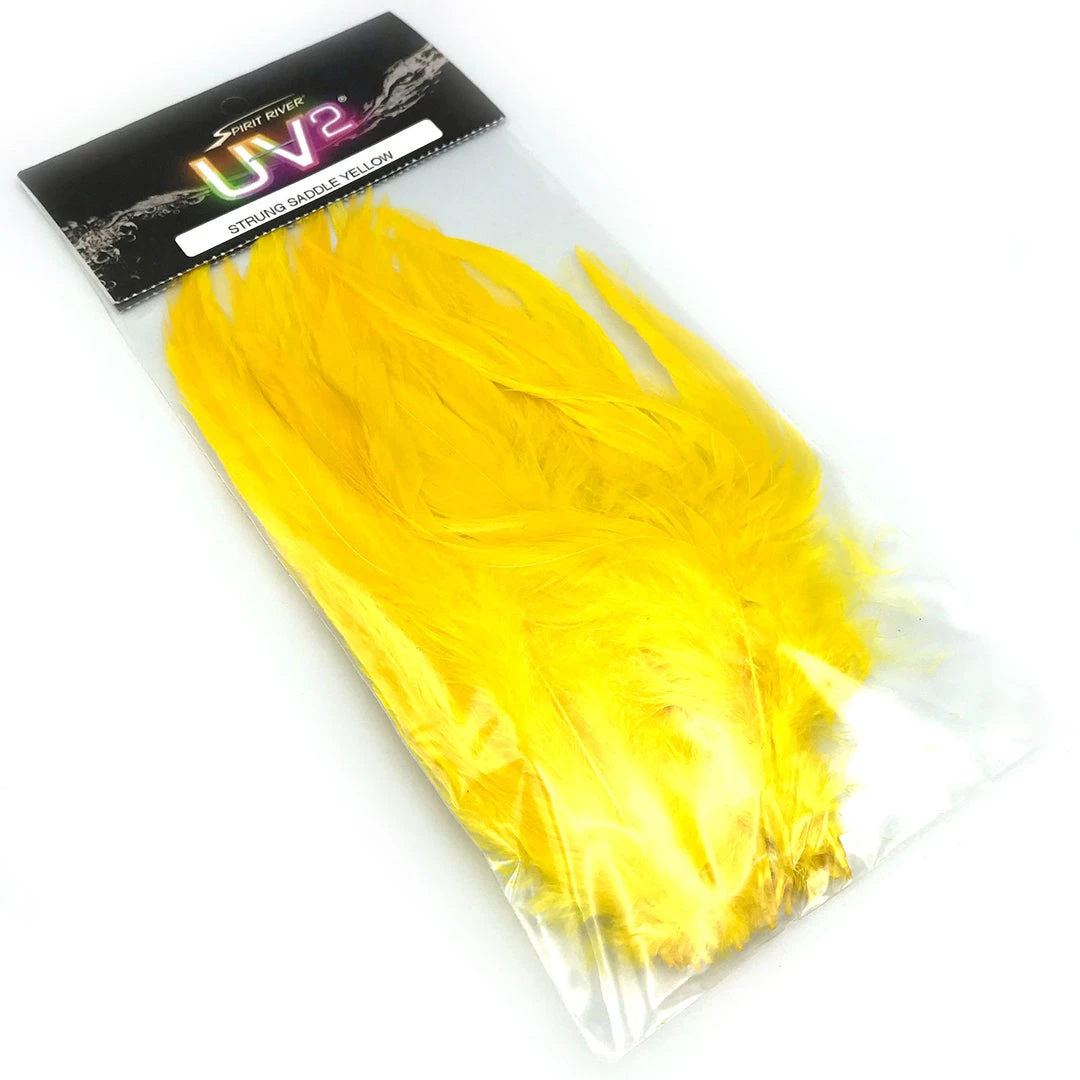 Fly Tying Materials Spirit River UV2 Strung Saddle Hackle