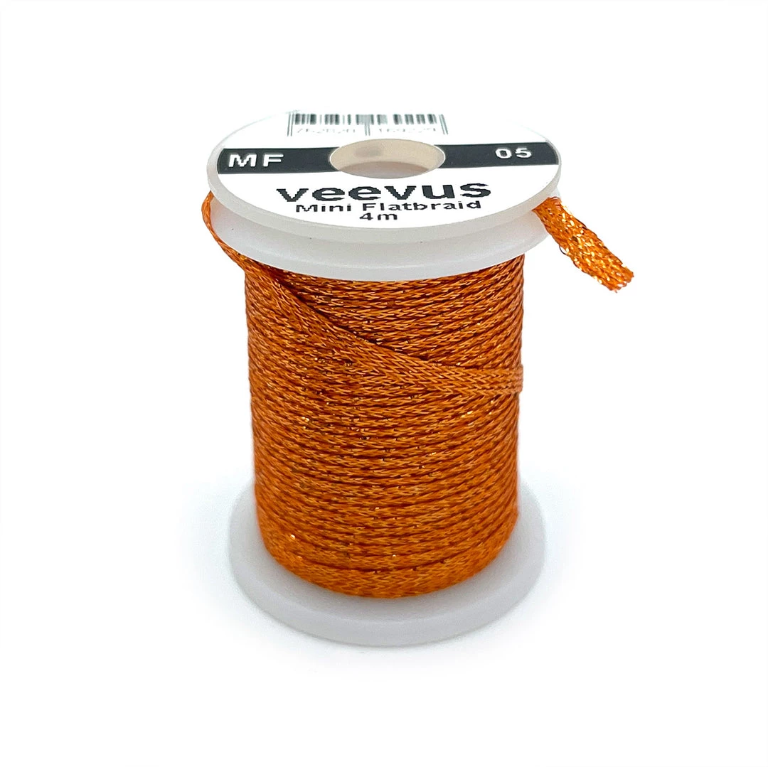 Veevus Mini Flat Braid Fly Tying Materials