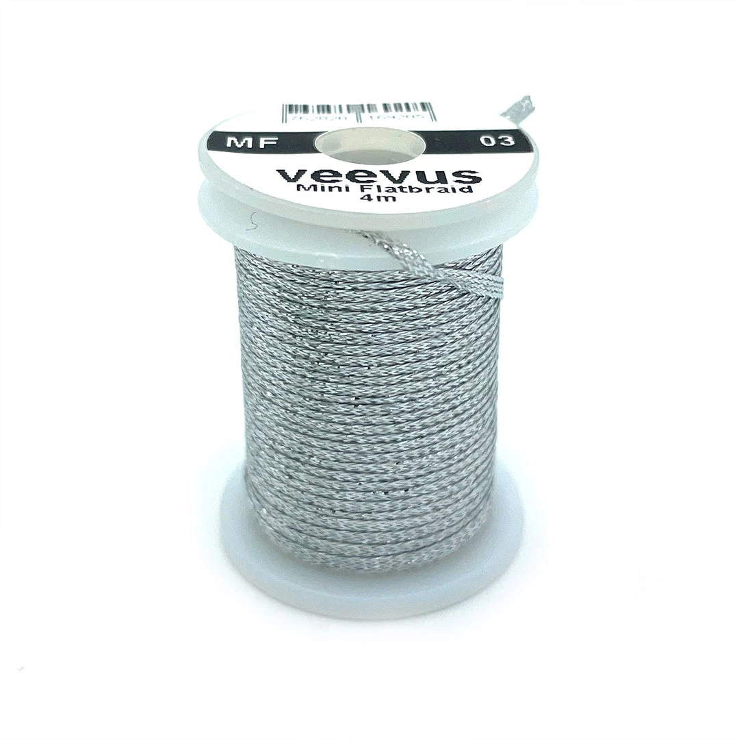 Veevus Mini Flat Braid Fly Tying Materials